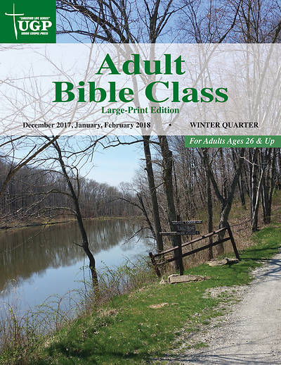 Picture of UNION GOSPEL ADT BIBLE CLASS STD LP WINTER 2017-18