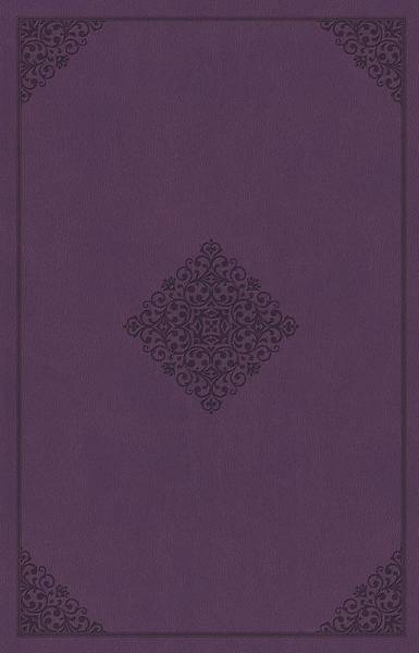 Picture of ESV Holy Bible, Value Edition (Truflat, Lavender, Ornament Design)