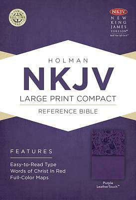 Picture of Large Print Compact Reference Bible-NKJV
