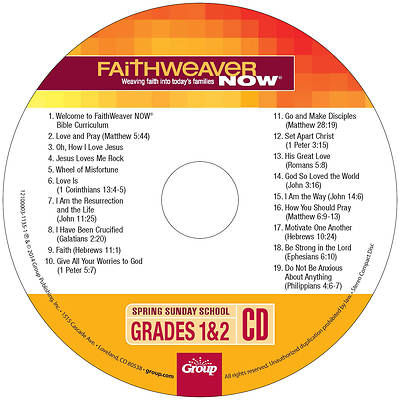 Picture of FaithWeaver Now Grade 1-2 CD Spring 2023