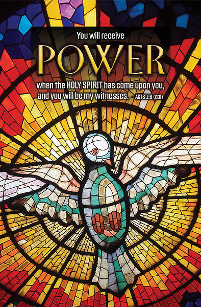Picture of You Will Receive Power Pentecost Regular Size Bulletin
