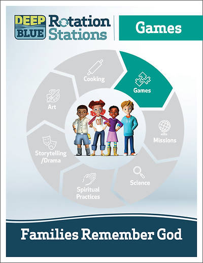 Picture of Deep Blue Rotation Stations: Families Remember God - Games Station Download