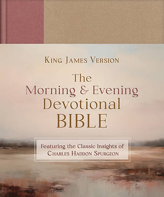 Picture of Charles Spurgeon's Morning & Evening Devotional Bible KJV [Women's Cover]