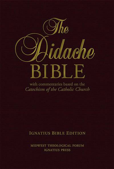 Picture of The Didache Bible with Commentaries Based on the Catechism of the Catholic Church