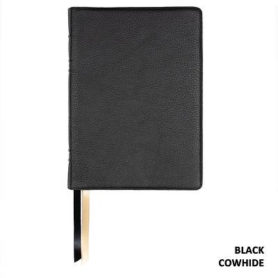 Picture of Lsb Giant Print Reference Edition, Paste-Down Black Cowhide Indexed