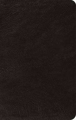 ESV Bible with Creeds and Confessions (Top Grain Leather, Black)