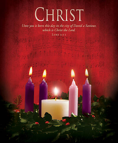 Picture of Advent Christ Bulletin Luke 2:11 8.5" x 14" (Package of 100) - WEEK 5