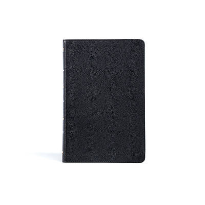 Picture of KJV Thinline Bible, Black Genuine Leather, Indexed