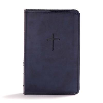 Picture of CSB Compact Bible, Navy Leathertouch, Value Edition