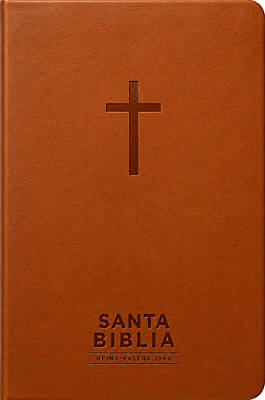 Santa Biblia Reina-Valera 1960 - Visual Con Mapas Mentales (Sentipiel, Café, Letra Roja)