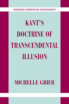 Picture of Kant's Doctrine of Transcendental Illusion