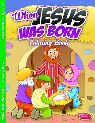 Picture of Coloring Book-When Jesus was Born