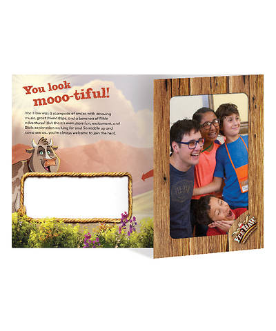 Picture of Vacation Bible School (VBS) 2019 Yee-Haw Follow-Up Foto Frames (pkg of 10)