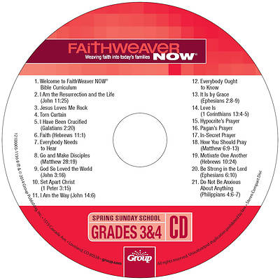 Picture of FaithWeaver Now Grade 3-4 CD Spring 2023