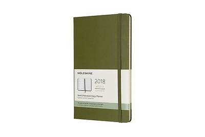 Picture of Moleskine 12 Month Weekly Planner, Large, ELM Green, Hard Cover (5 X 8.25)