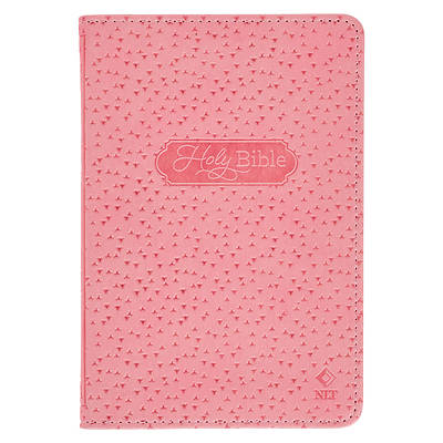 Picture of NLT New Testament with Psalms Keepsake Holy Bible for Baby Girls, New Living Translation, Pink