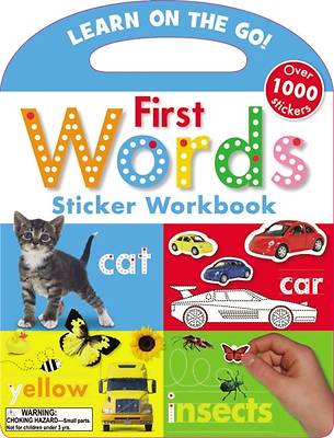 Picture of First Words Sticker Workbook [With Stickers]
