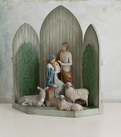Picture of Willow Tree Christmas Story Nativity Holy Family Figurine