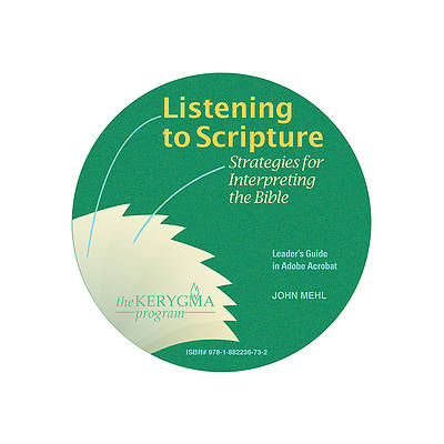 Picture of Kerygma - Listening to Scripture Leader's Guide CD-ROM