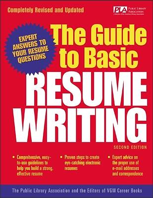 Picture of The Guide to Basic Resume Writing [Adobe Ebook]