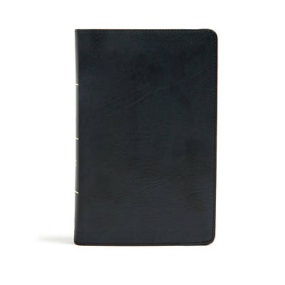 Picture of CSB Large Print Personal Size Reference Bible, Black Leathertouch