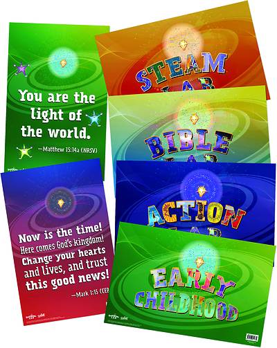 Picture of Vacation Bible School VBS 2023 Changemakers Lab Poster Pack