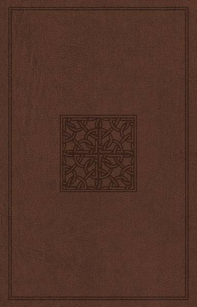 Picture of ESV Holy Bible, Value Edition (Truflat, Walnut, Celtic Imprint Design)