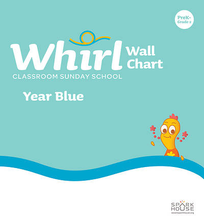 Picture of Whirl Classroom PreK - Grade 2 Wall Chart Year Blue