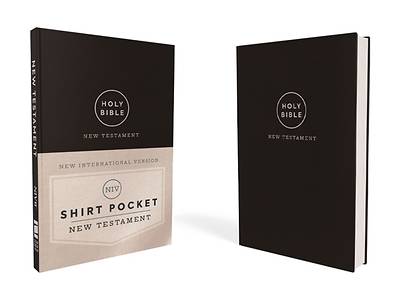 Picture of Niv, Shirt Pocket New Testament, Leathersoft, Black, Comfort Print