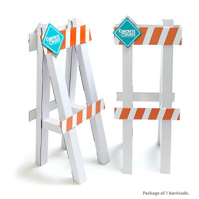 Picture of Vacation Bible School (VBS) 2020 Concrete and Cranes Construction Barricade