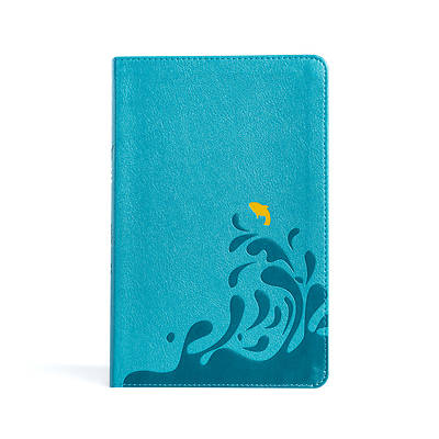 Picture of CSB Easy-For-Me Bible for Early Readers, Aqua Blue Leathertouch