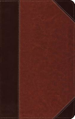 Picture of ESV Thinline Reference Bible (Trutone, Brown/Cordovan, Portfolio Design)