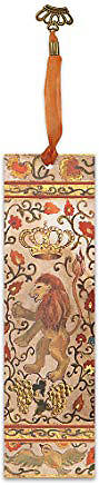 Picture of Illuminated Bookmark Esther Scroll-Lion