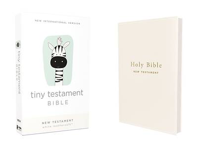 Picture of Niv, Tiny Testament Bible, New Testament, Leathersoft, White, Comfort Print