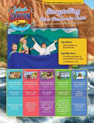 Picture of Vacation Bible School (VBS) 2018 Splash Canyon Storytelling Guide