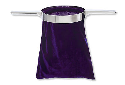 Picture of Offering Collection Bag with Handle - Purple