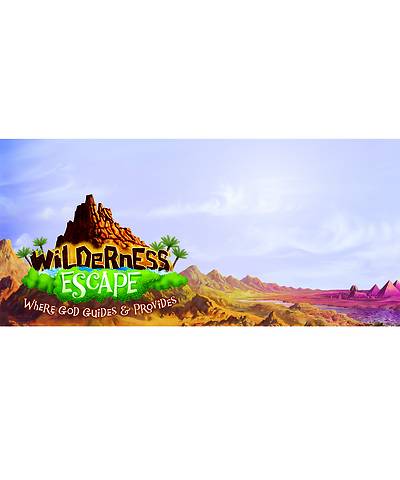 Picture of Vacation Bible School (VBS) 2020 Wilderness Escape Giant Outdoor Banner