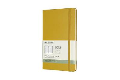 Picture of Moleskine 12 Month Weekly Planner, Large, Maple Yellow, Hard Cover (5 X 8.25)