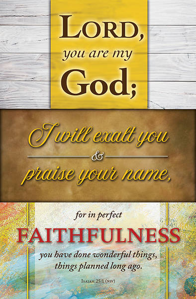 Picture of Lord You Are My God General Regular Size Bulletin