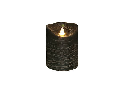 Picture of Marvelous Lights Black Flameless Candle 4" x 5"