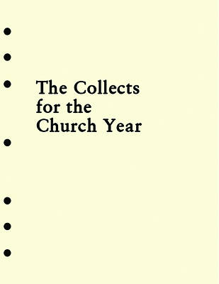 Picture of Holy Eucharist Collects Insert for the Church Year