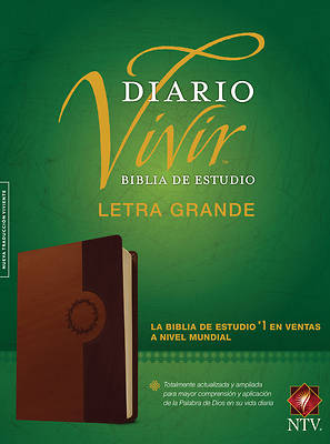 Picture of Biblia de Estudio del Diario Vivir Ntv, Letra Grande, Tutone