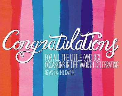 Picture of Congratulations Greeting Assortment Boxed Notecards