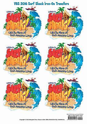 Picture of Vacation Bible School (VBS) 2016 Surf Shack Iron-On Transfers