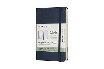 Picture of Moleskine 18 Month Weekly Planner, Sapphire Blue, Pocket, Hard Cover (3.5 X 5.5)