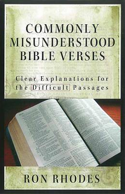 Picture of Commonly Misunderstood Bible Verses [Adobe Ebook]