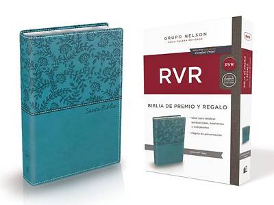 Picture of Biblia de Premio y Regalo Reina Valera Revisada, Leathersoft, Aqua