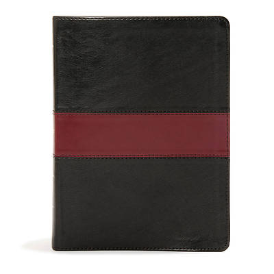 Picture of KJV Apologetics Study Bible, Black/Red Leathertouch Indexed