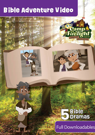 Picture of Vacation Bible School (VBS) 2024 Camp Firelight Bible Adventure Video - Full Video Download