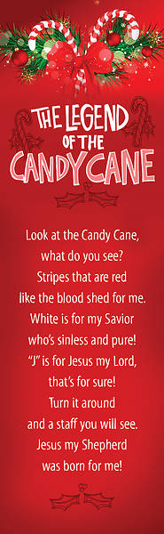 Picture of Legend of the Candy Cane Christmas Bookmark